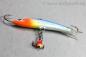 Preview: Balance Jig Hopeakala, Farbe: Blue Fish Orange Head 347, 15 Gramm, Länge: 6,5 cm von The Finnish Lure Company (Jarmo Rapala)